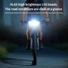 Waterproof Road Bike Front Lamp Powerful Bicycles Front Headlight USB Rechargeable Bicycles Light Easy To Install
