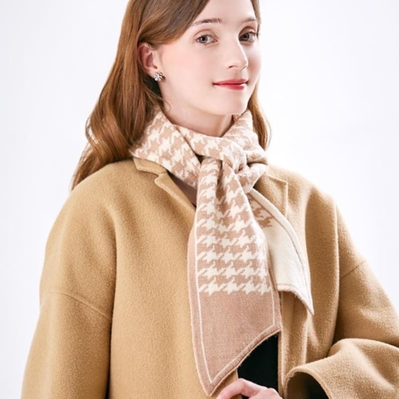 TANDY Sonia Check Fitted Muffler MMTD5031