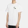 Nike T Shirts Men's White Crew Neck Moderate Straight Fit DD8914-100