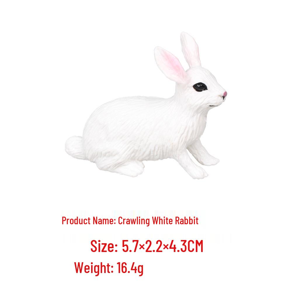 Farm Animal Figurine Set: Cow, Sheep, Chicken, Duck, Goose, Pig, Dog - Early Education Toy