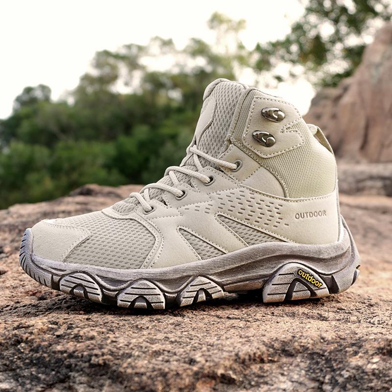 Herren Wanderschuhe Hochwertige Rutschfeste Abriebfeste Berg Sportschuhe Freizeit Schuhe Paare Outdoor Wandern Tourismus Sportschuhe