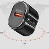 18W QC3.0 Fast Charging Single Port Travel Phone Charger Plug