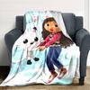 1pc Gaby's Bubble House2 Blanket, Gift, for Men and Women, Soft Blanket, Good for Sofa Bed Couch Travel, Lightweight Flannel Blanket