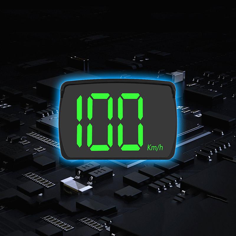 Universal Car HUD Digital Speedometer Head Up Display For Motor Truck Vehicles Speed Meter Displayer KM/H USB Power Supply