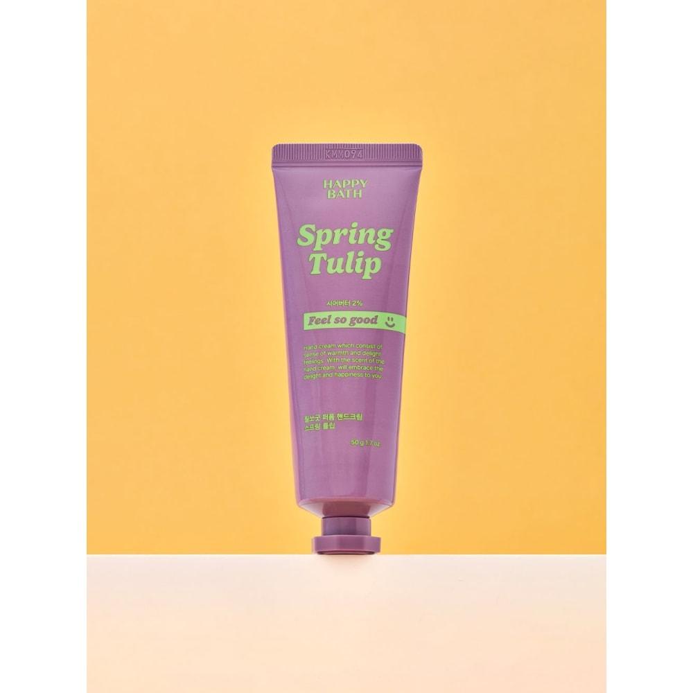 Happy Bath Feel So Good Perfume Hand Cream 50g - Spring Tulip Scent 1ea