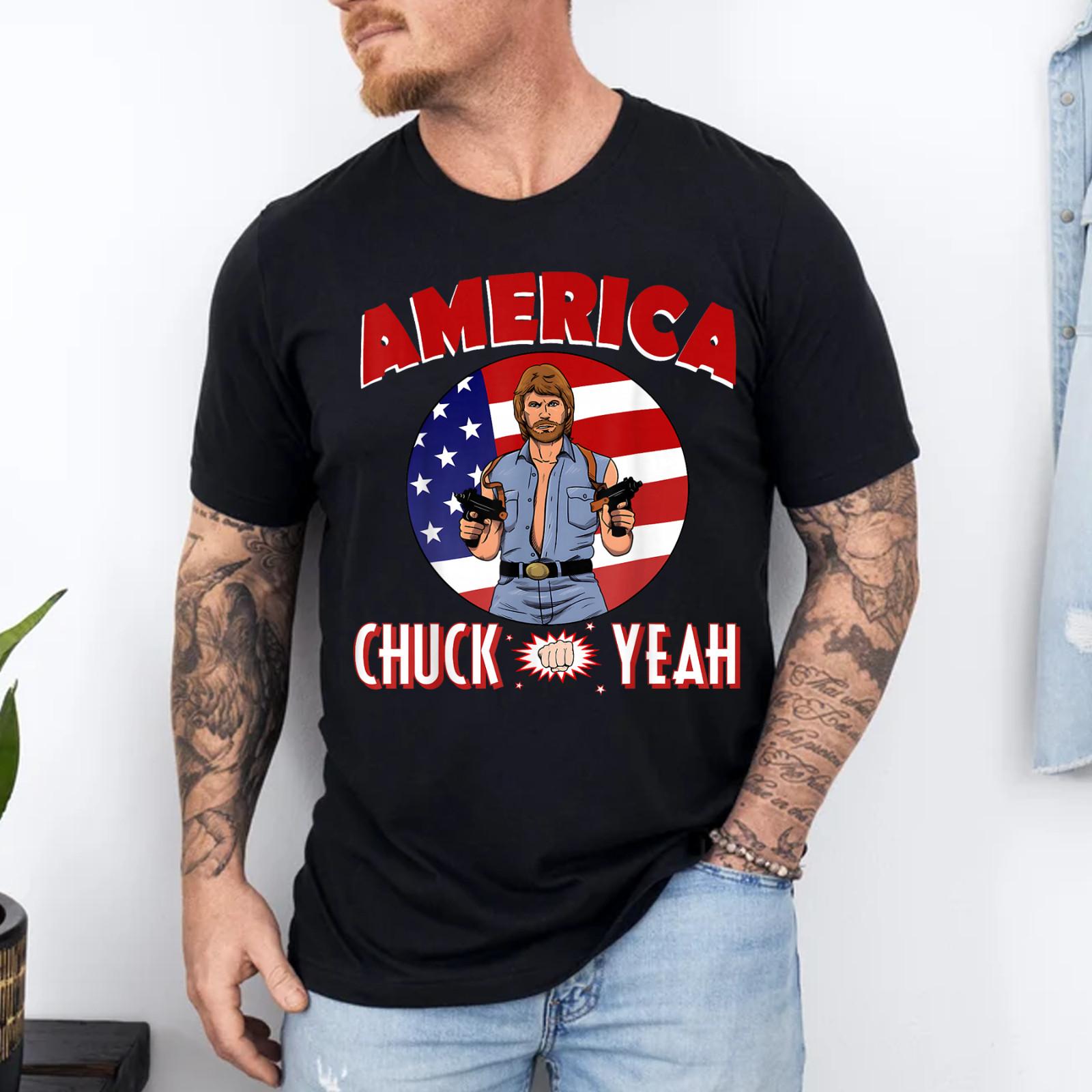 America Chuck Yeah T-Shirt S