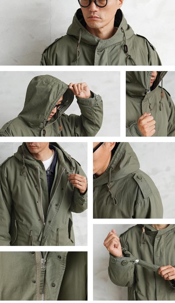 Houston HOUSTON Mod Coat Outerwear Parka Aoshima Coat Bayside Shakedown 5409M M-51