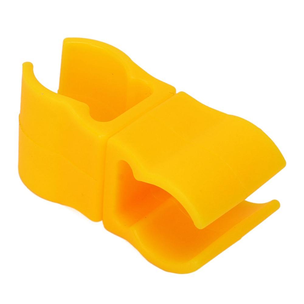 10PCS Plastic Football Training Flag Pole Clip Swivel Clips Connector Clip Agility Poles Clip Buckle Football Flag Pole Buckle