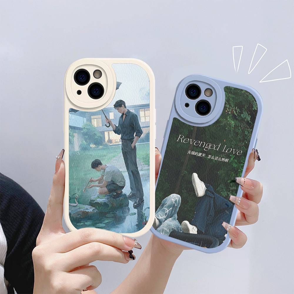 R-Revenged Love Movie Phone Case Hard Leather For IPhone 16 15 14 13 Mini 11 12 Pro Max Plus Fundas