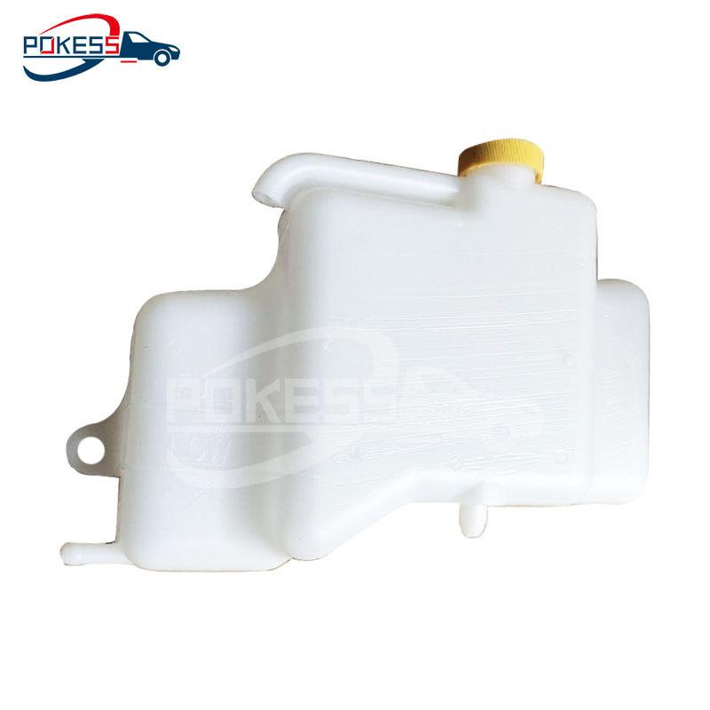 POKESS Engine Radiator Overflow Expansion Tank Bottle Reservoir With Cap For Mitsubishi L200 06-14 Pajero 10-15