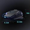 JLY J300 PRO Gaming Mouse Weight Adjustment 12800DPI Wired LED PC Mouse 7 Program Buttons Ergonomic Design Optical USB Wired Gaming Mouse