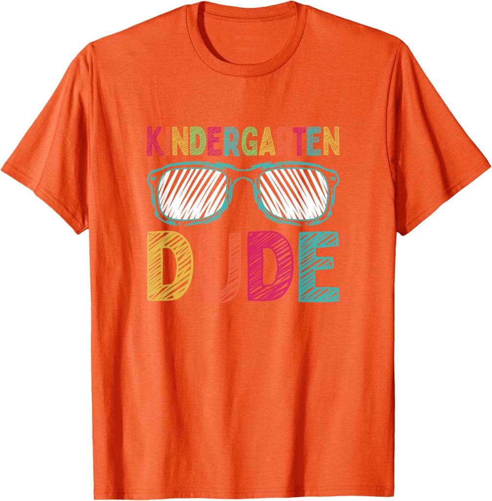 Kindergarten Dude Funny First Day Back To School Unisex T-Shirt