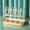 Wine Glasses Holder Glass Cup Rack Cupboard Coffee Cup With Tray Drain Holder Kitchen Living Room Cup Storage Shelf Organizer