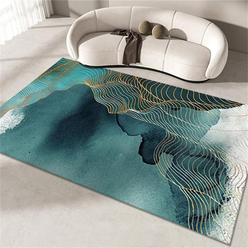 Oil Painting Print Rug Pink Flannel Bedroom Bedside 180*280cm Large Area Rugs Retro Art Decor Carpet Kitchen Non-Slip Floor Mats