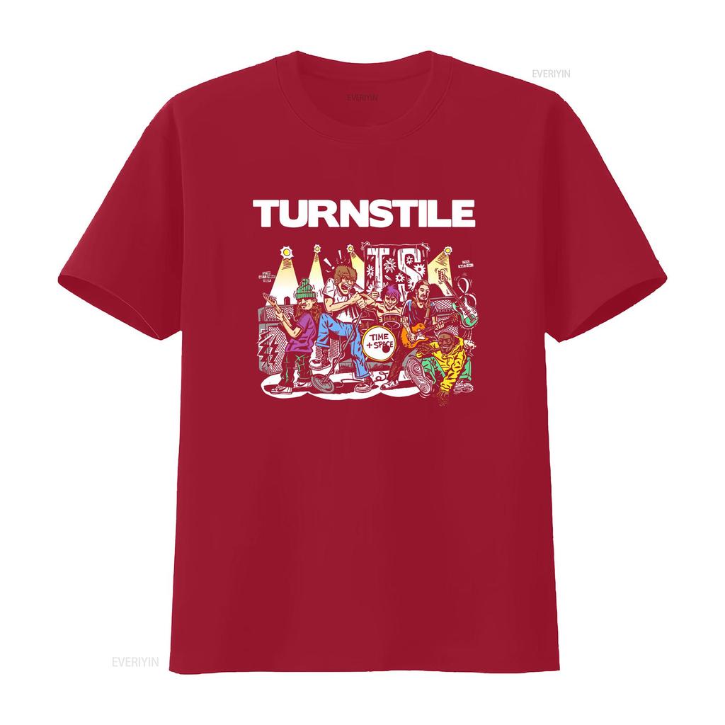 New T Shirt for Fan Turnstile Band Size S XL vintage Washed Unisex Stretched streetwear Stylish Comfortable designer clothes