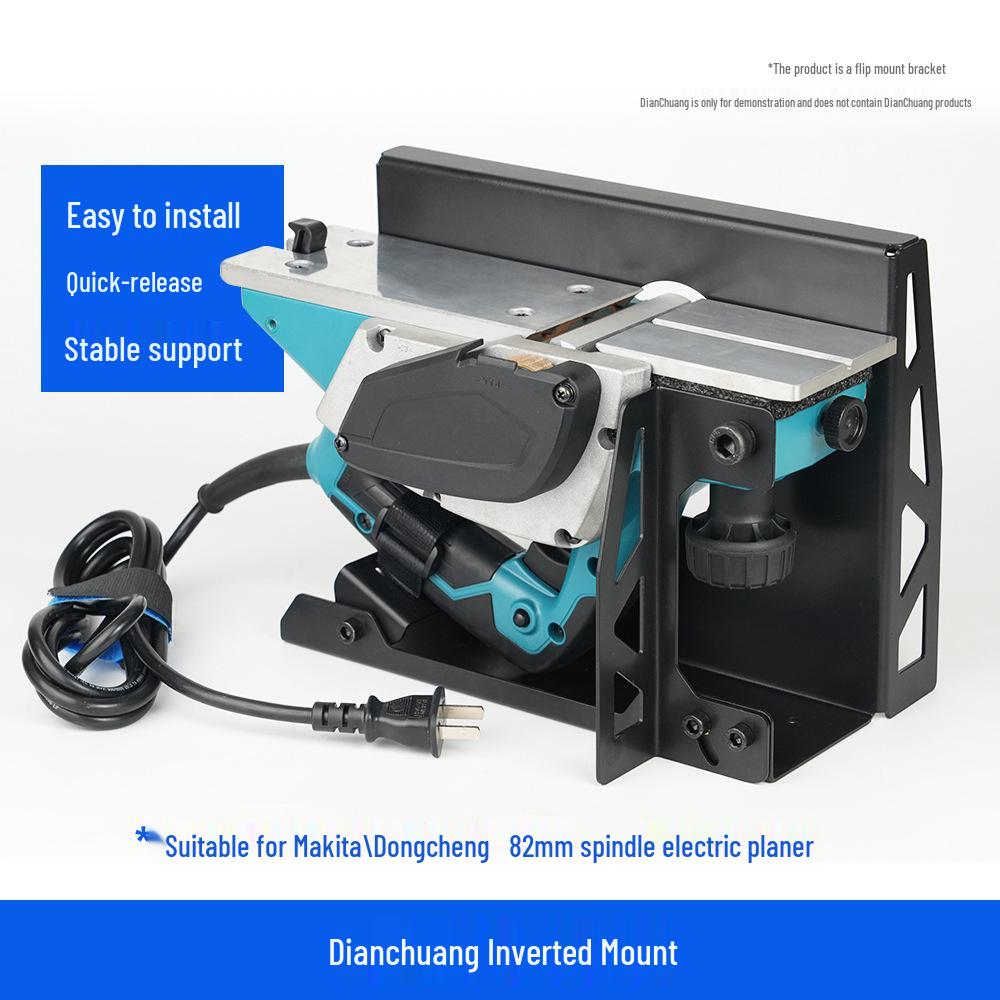 Portable Electric Woodworking Planer Stand for Home Renovation