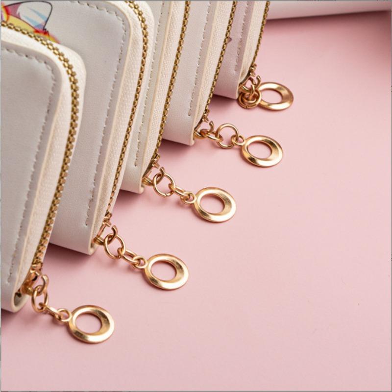 New Fresh and Sweet Women's Wallet Anime Cartoon Leather Embossed Wallet Change Bag Storage