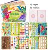 Reusable Children Stickers Busy Books Montesorri Quietbook Montreasures Activity Quire Bussy Notebook Monzo Montessori Materials