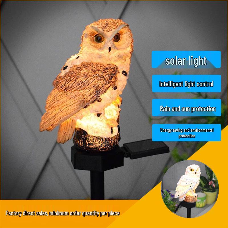 

Приграничный солнечный газонный светильник: Смола Животное Садовое украшение