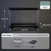 Compact Eco-Friendly Fish Tank Set with Lid for Living Rooms - 2025 Model