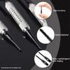 CyeeLife Darts Tips Plastic 200 Pcs Premium Soft Darts Tips 2BA Thread Soft Darts Replacement Tips Durable Black 200pcs