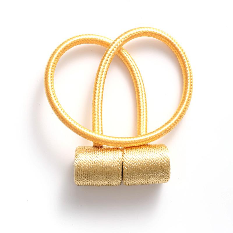 Modern Magnetic Curtain Tiebacks Round Decorative Curtain Holdbacks for Window Treatment Home Decor