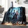1pc resident evil 2 Blanket Soft Warm Throw for Home, Office, Travel All Season Cozy Bedding Gift, Office Cozy Accessory