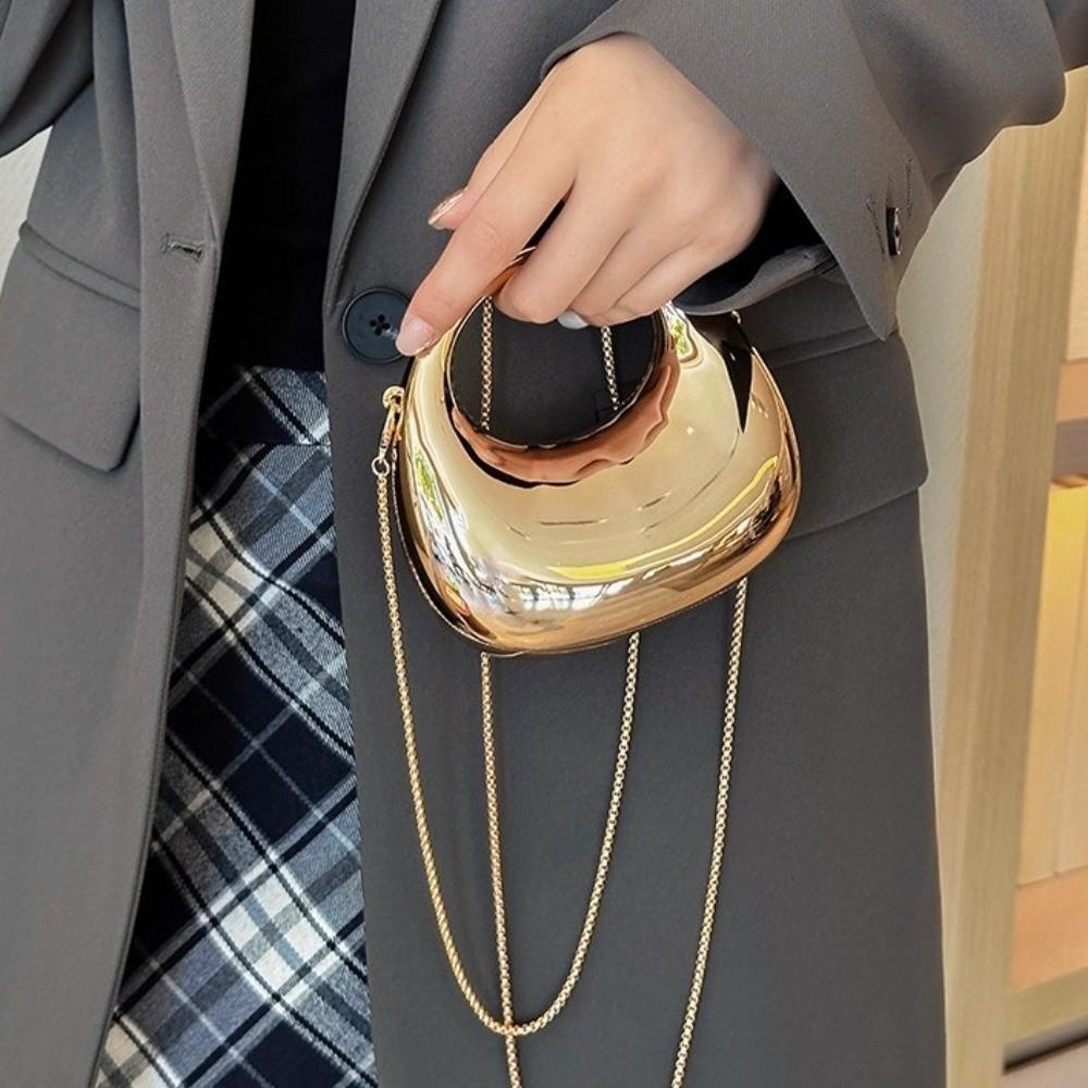 Mini Messenger Bag Banquet Chain Bag Small Wallet Funny Party Bag Acrylic Box Shoulder Bag  Girls