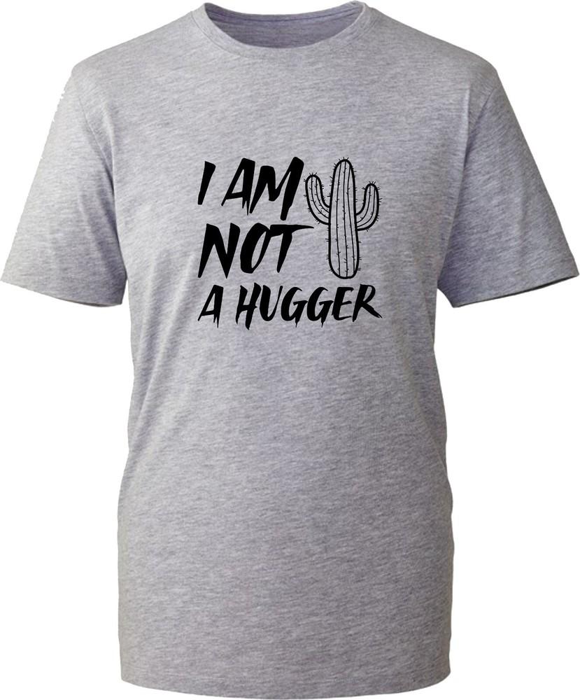 I Am Not A Hugger Cactus Tshirt Funny Introvert Social Distance Unisex Gift Top
