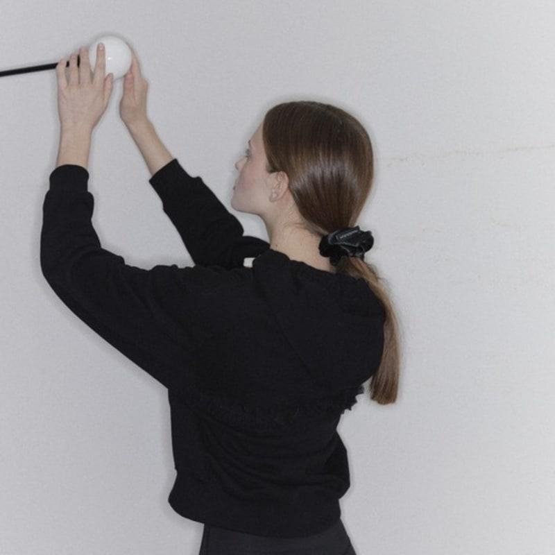 MAUSOLEUM Labeled hair scrunch