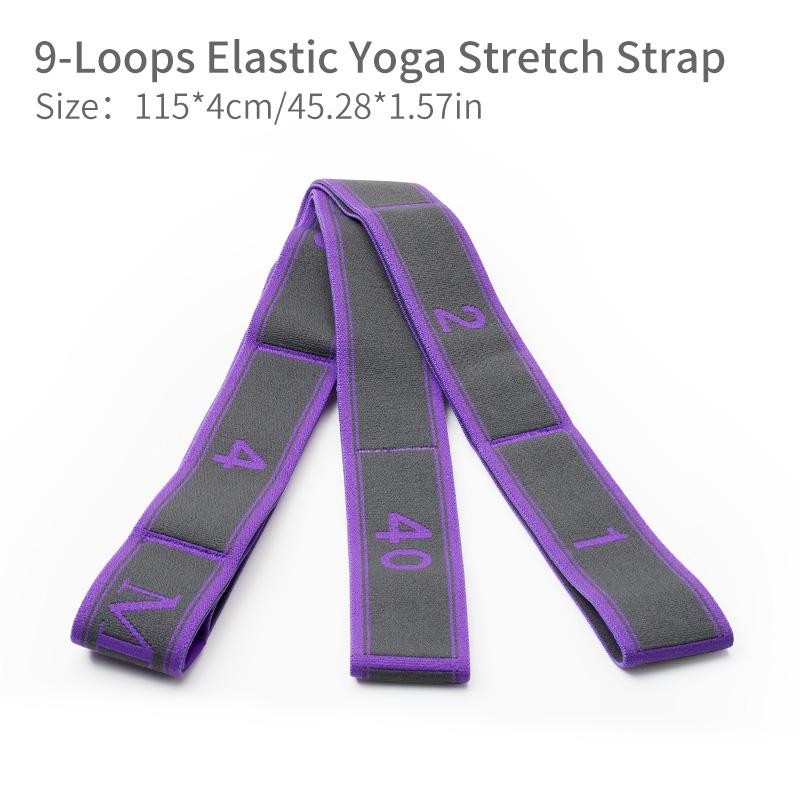 Yoga Gummiband für Pilates Elastische Übungsbänder Widerstand Körperliche Fitness Spannband Tanz Gymnastik Mädchen Accessoires