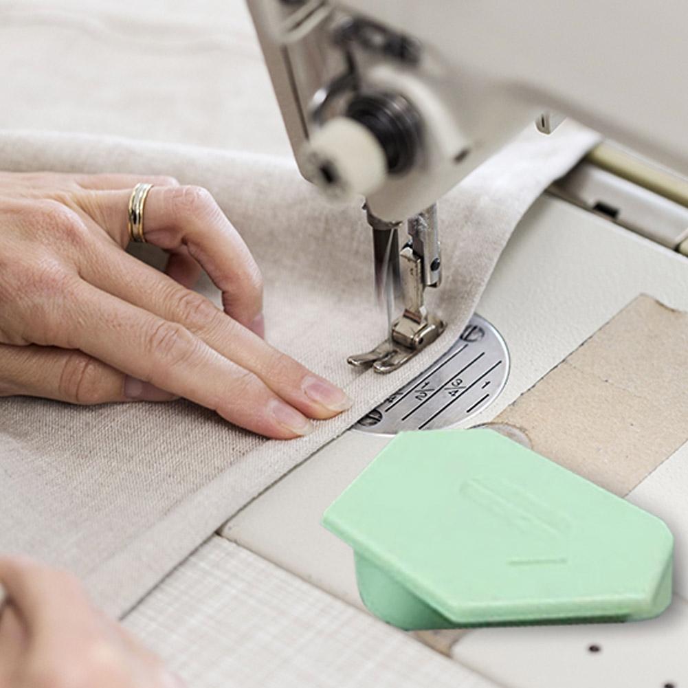 5-1PCS Magnetic Seam Guide Multifucntional Edge Polygonal Positioner Magnet Lock Stitcher For Hems Sewing Ruler Machine Accessor