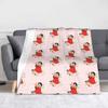 Heidi A Girl of the Alps Blanket Cartoon Anime Flannel Vintage Warm Throw Blankets for Home Textile Decor Car