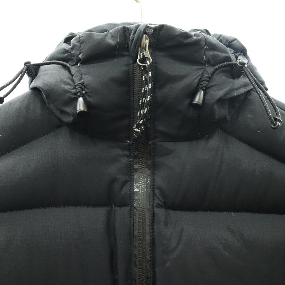 URBAN RESEARCH DOORS Double Zip Hooded Down Jacket XS Black Women Used