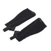 2pcs Half Chap Black Flexible Mesh Equestrian Half Chap for Children Horse Riding  
