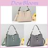 Womens Large Capacity Pu Water Bucket Bag With Zipper Closure For Daily Use