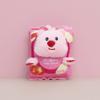 Cute Bear Keychain Cartoon Girl Backpack Decoration Hanging Plush Doll Gift