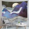 Karda Sunrise Mountain Print Pattern Tapestry Home Living Room Bedroom Wall Decor Backdrop Cloth Tapestry