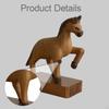 Dekorative Pferdestatue Zierfigur Vintage Handwerk Sammlerstück Mittelstück Geeignet für Wohnzimmer