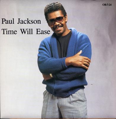 7inch Record PAUL JACKSON  Time Will Ease OR724 Orbitone Record 1987 UK SoulFunk Used