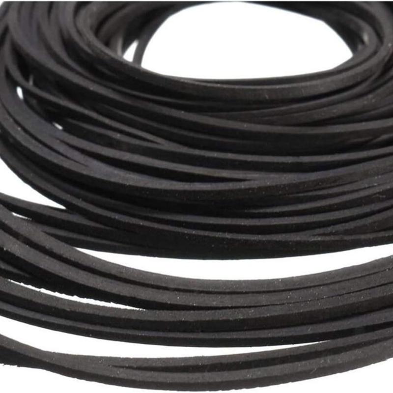 Durability Rubber Turntable Belt Replacement Smooth Operate Recorder Rubber Belt for Repair Belt-Drive Turntables