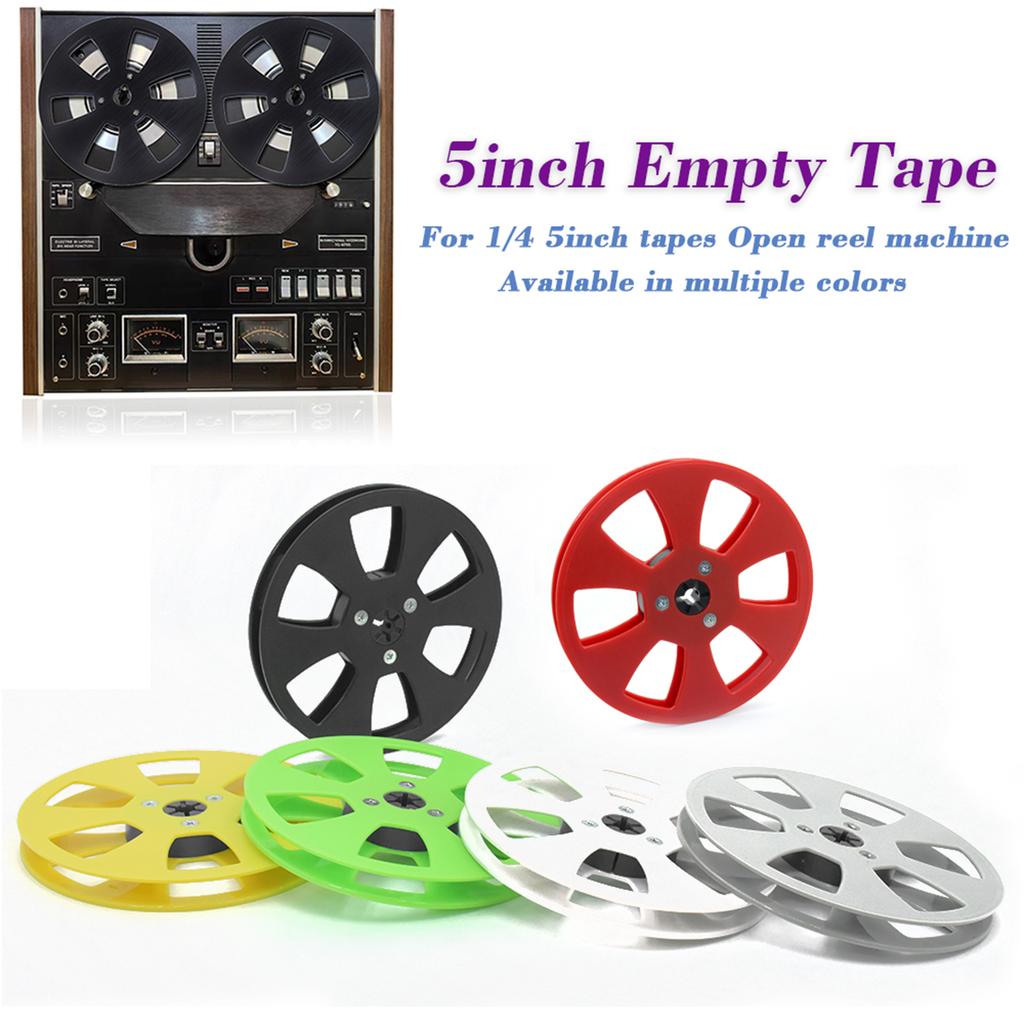 Advanced 5 Inch Tape Reel Designs for Stability Featuring Flange 6 Hole Configuration In Open Reel Sound Accessories