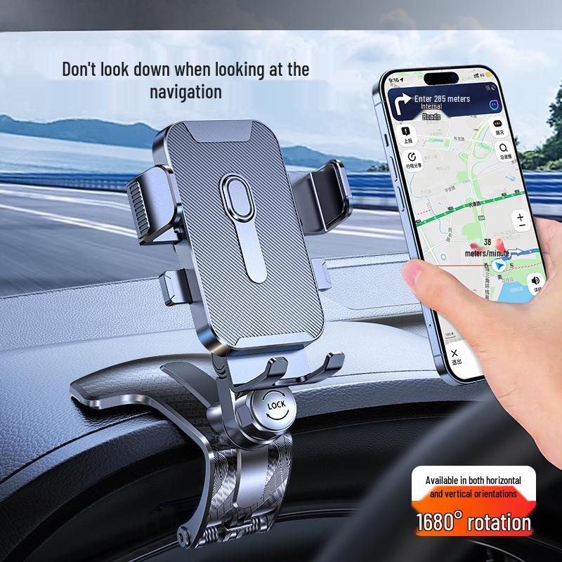 2025 Shockproof Car Phone Holder for Center Console & Dashboard