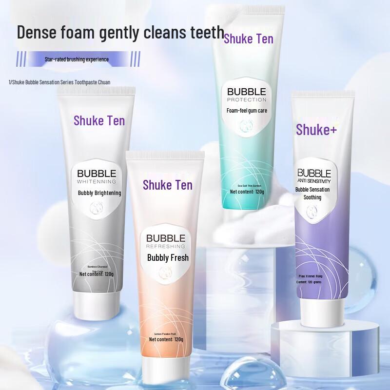 Shuke Bamboo Charcoal Mint Deep Clean Whitening Toothpaste