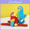 Adorable Plush Parrot Stuffed Animal Toy Soft Pp Cotton Filled Gift For Kids