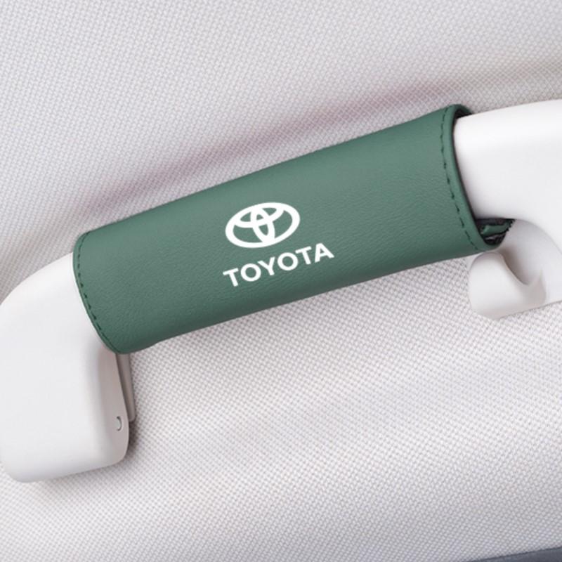 General Motors Roof Armrest Cover Automotive Interior Handle Gloves Tools For Toyota GRsport Hilux Aygo Yaris Corolla sticker F10