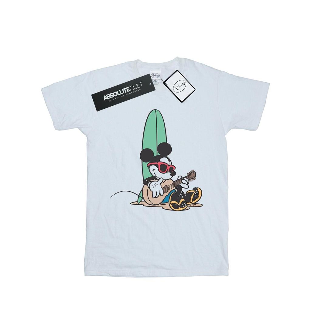 Disney Mens Mickey Mouse Surf And Chill T-Shirt