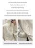 Autumn/Winter 2025 Women's High Neck Wool Cable Knit Sweater - Zipper, White/Gray, Warm Niche Design