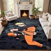 Naruto Carpet Door Mat for Living Room or Bedroom Protective Mat Under Chair Office Decoration Christmas Gift Birthday Present