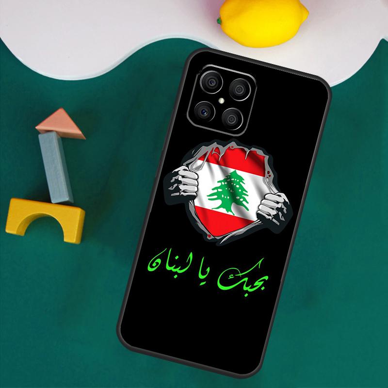 Lebanon Flag Case For Honor 200 Pro 50 70 90 X9a X8a X8 X9 X8b X9c X9b Honor Magic 7 Lite 5 6 Pro Cover